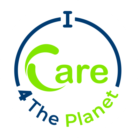 I Care 4 the Planet logo light RGB _ Digital